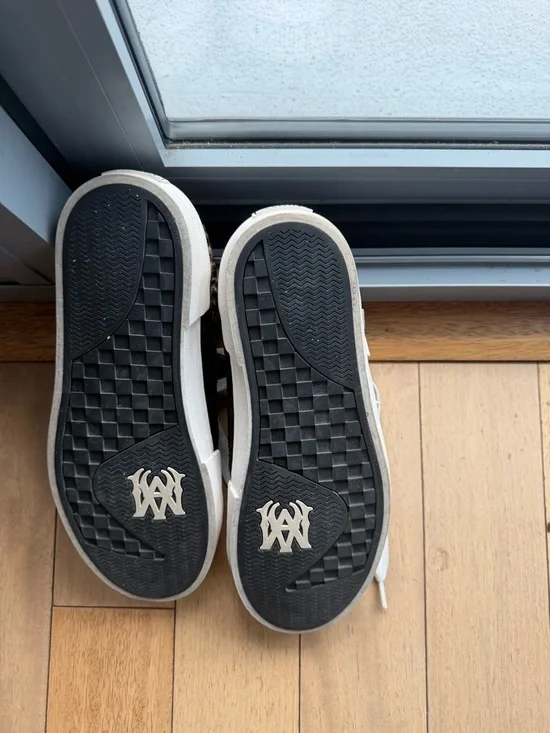 Kids Leopard Print Star Accent Sneakers - Black & Tan - Picture 3 of 5